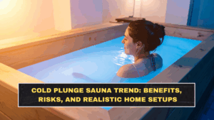 Cold Plunge Sauna Trend: Benefits, Risks, and Realistic Home Setups
