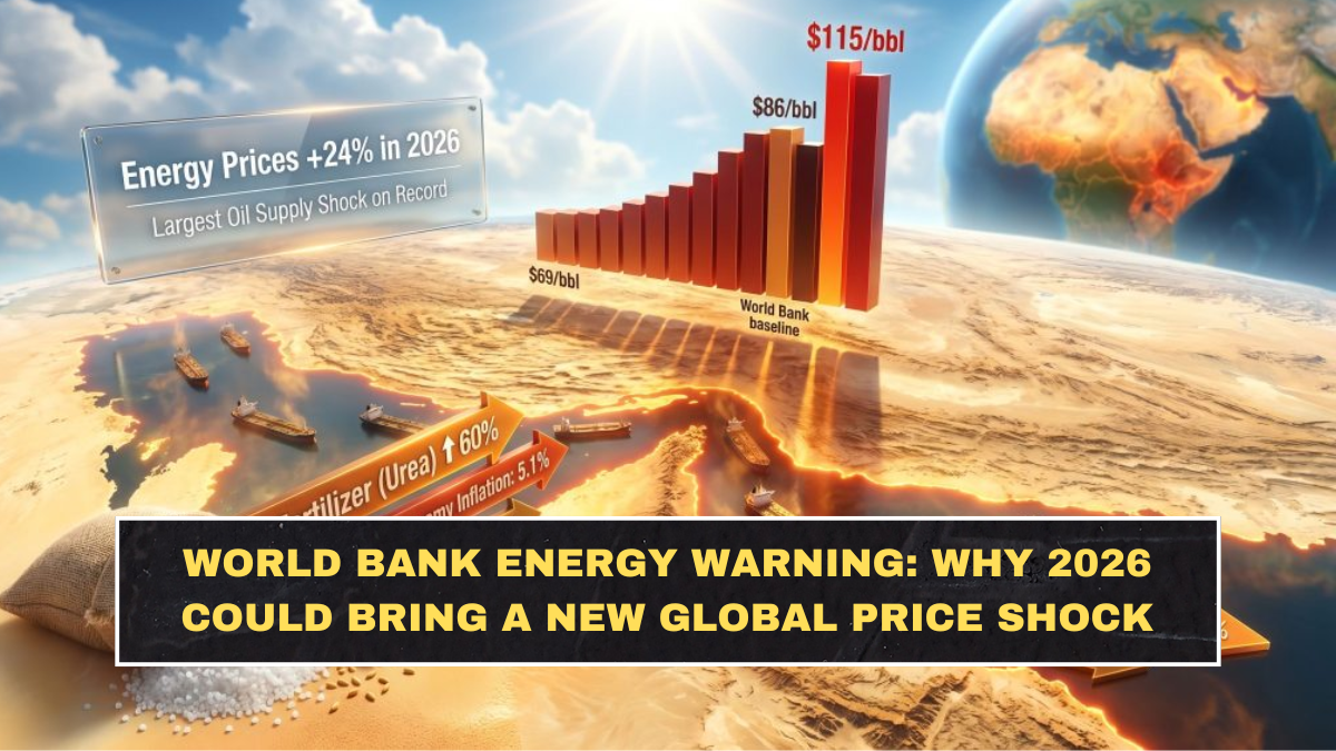 World Bank Energy Warning: Why 2026 Could Bring a New Global Price Shock