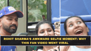 Rohit Sharma’s Awkward Selfie Moment: Why This Fan Video Went Viral