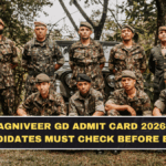Army Agniveer GD Admit Card 2026: What Candidates Must Check Before Exam